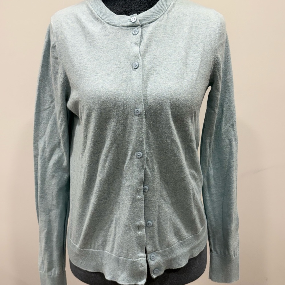 J. Crew Soft Blue Women's Cardigan